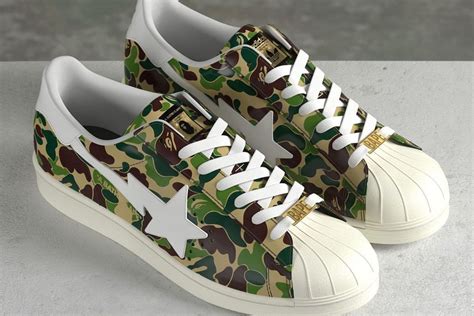 Adidas X Bape superstar 80s